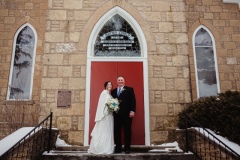 Jill & Ben Fleming Wedding at Salem Ragatz Church